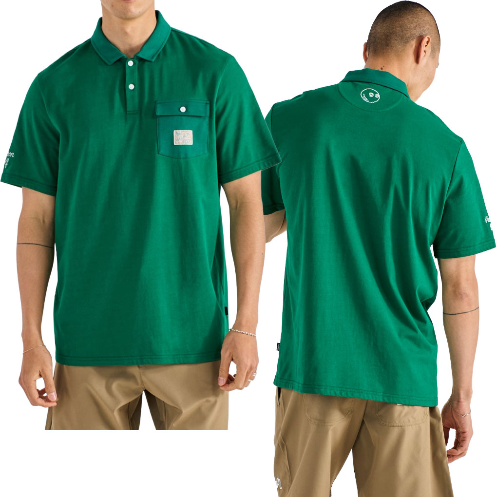 マルボン Malbon Golf 半袖シャツ JOVIS SOLID POLO M-9166 メンズ