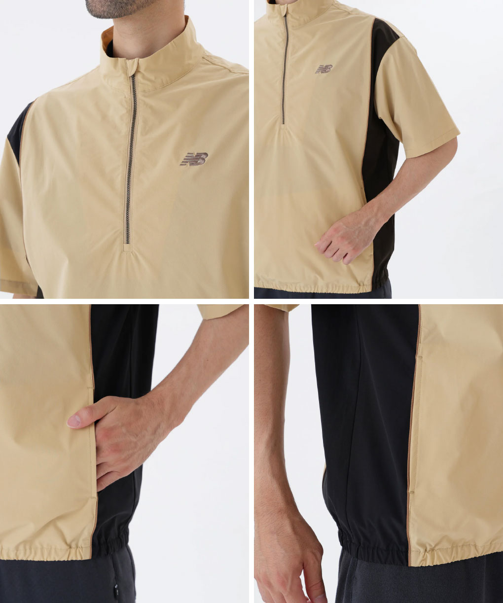 New Balance（ニューバランス） ストレッチ 撥水 ハーフスリーブ