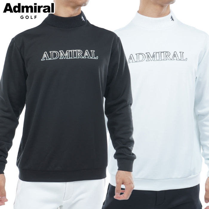 アドミラル Admiral Golf メンズ ウォームダール モックネックスウェット ADMA586 ゴルフウェア 2025秋冬モデル 日本正規品 Admiral Golf（アドミラルゴルフ） アドミラル メンズ ウォームダール