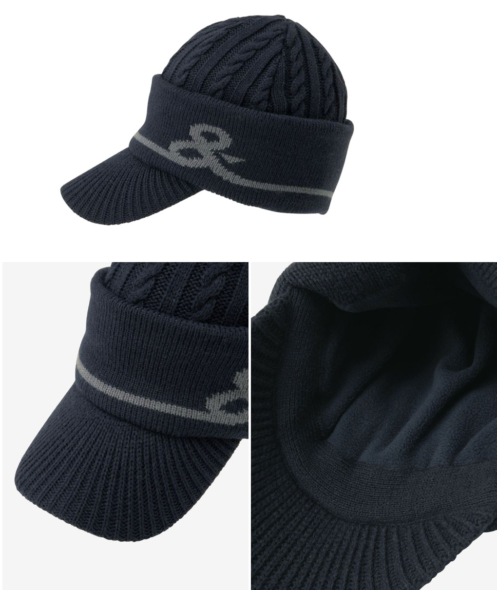 アンパスィ ニットキャップ AMF8515 メンズ ゴルフキャップ 帽子 and