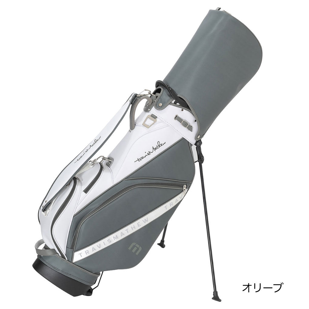 トラヴィスマシュー スタンドバッグ ブラック トラヴィスマシュー TravisMathew スタンドキャディバッグ RTM
