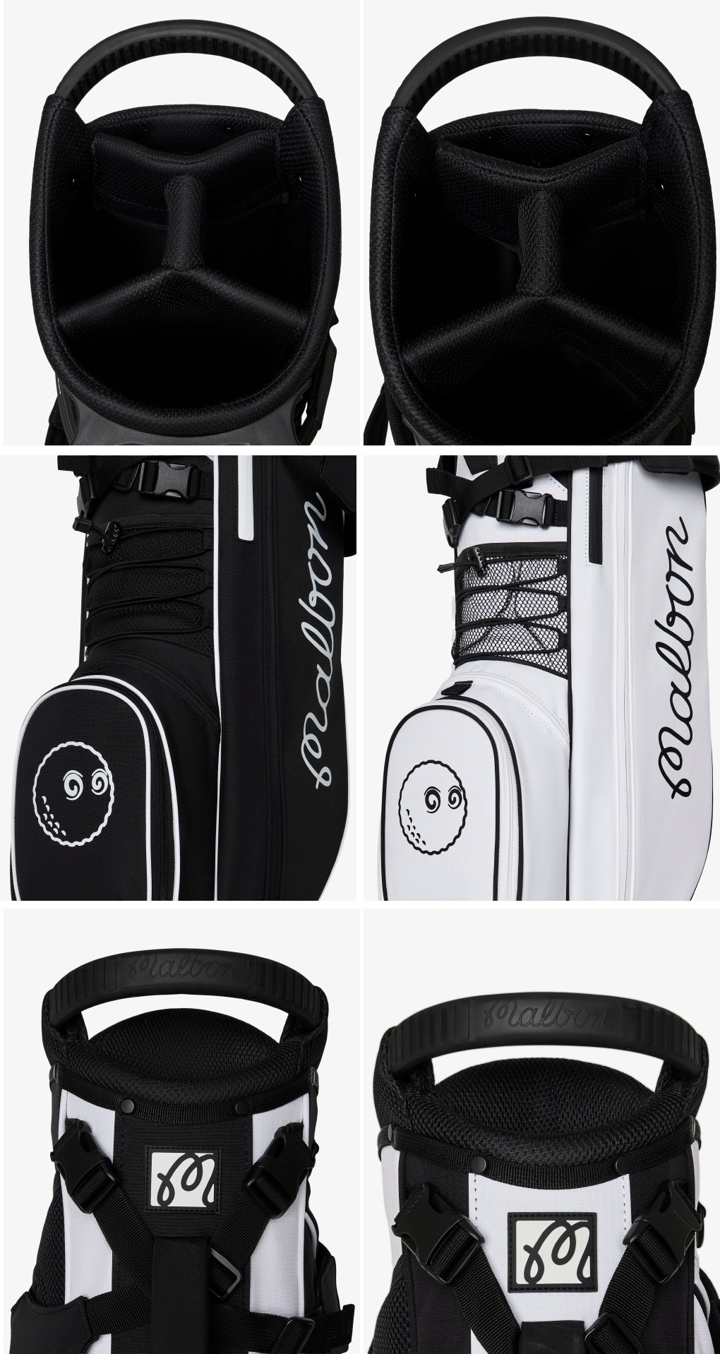 マルボンゴルフ キャディバッグ MALBON WALKING BAG スタンドバッグ M