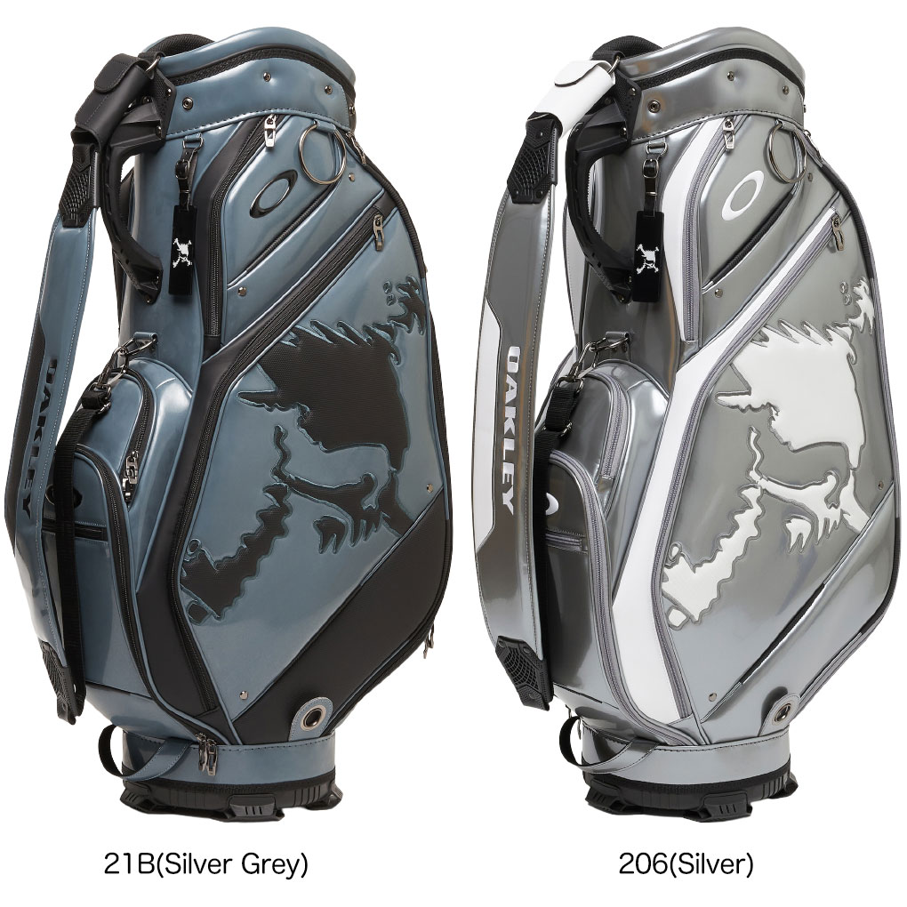 OAKLEY キャディバッグ グレー/ブラック 大型商品180】オークリー OAKLEY メンズ ゴルフ キャディバッグ BG