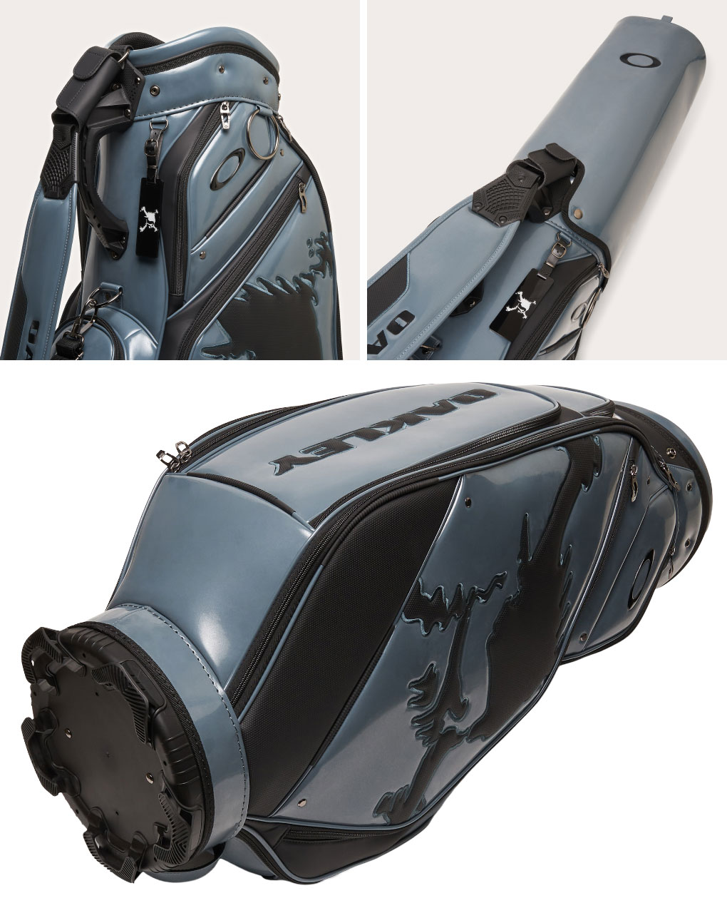 OAKLEY（オークリー） キャディバッグ 9.5型 Skull Golf Bag 18.0