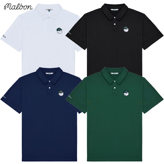 【新品同様】ネイバーフッドMALBON GOLFコラボポロシャツ NEIGHBORHOOD Malbon Golf(マルボンゴルフ) トップス(メンズ