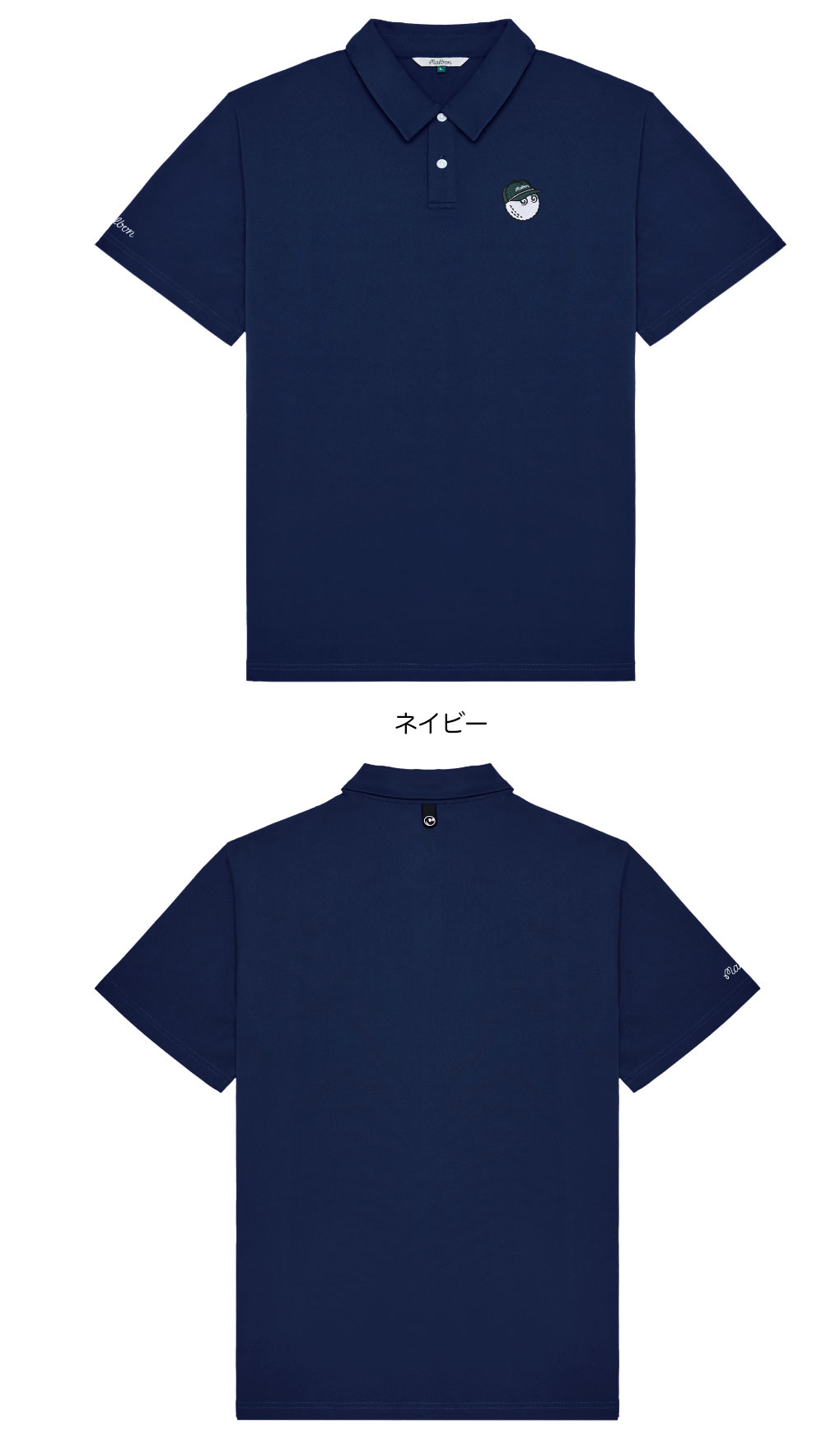 Malbon ゴルフウェア ゴルフウェア 白×ネイビー ⭐ 完売モデル 美品⛳ Malbon ゴルフウェア ゴルフウェア 白×ネイビー ⭐ 完売モデル 美品