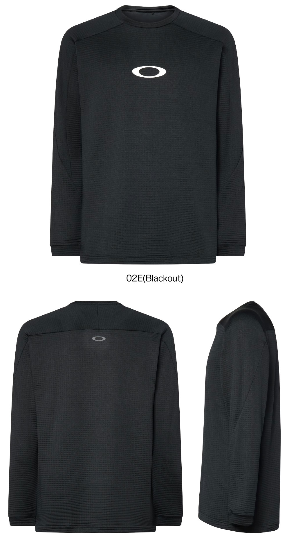 OAKLEY（オークリー） シャツ Enhance Light Grid L/S Crew 5.7 メンズ