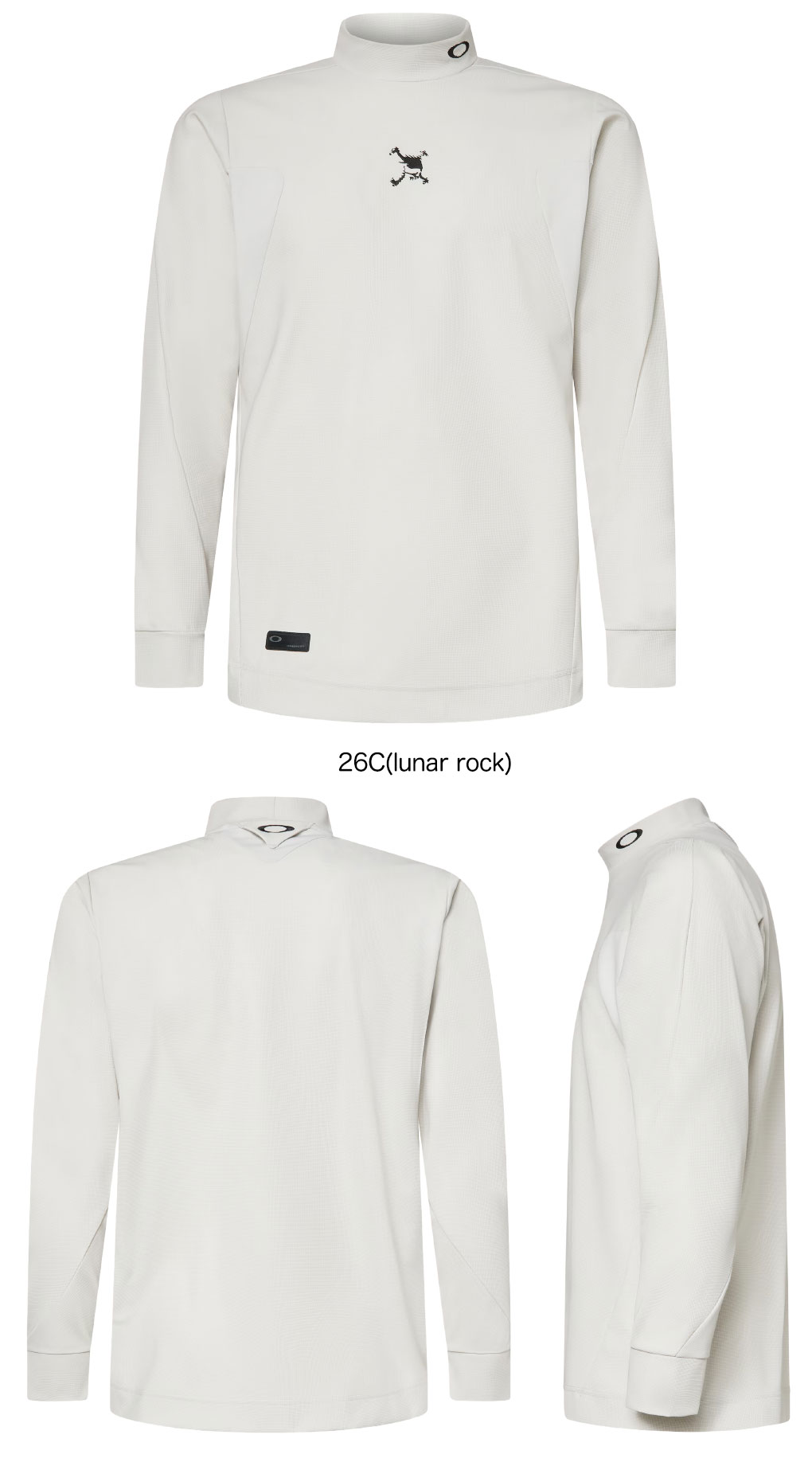 OAKLEY（オークリー） シャツ Skull Thickness LS Mock Shirt メンズ