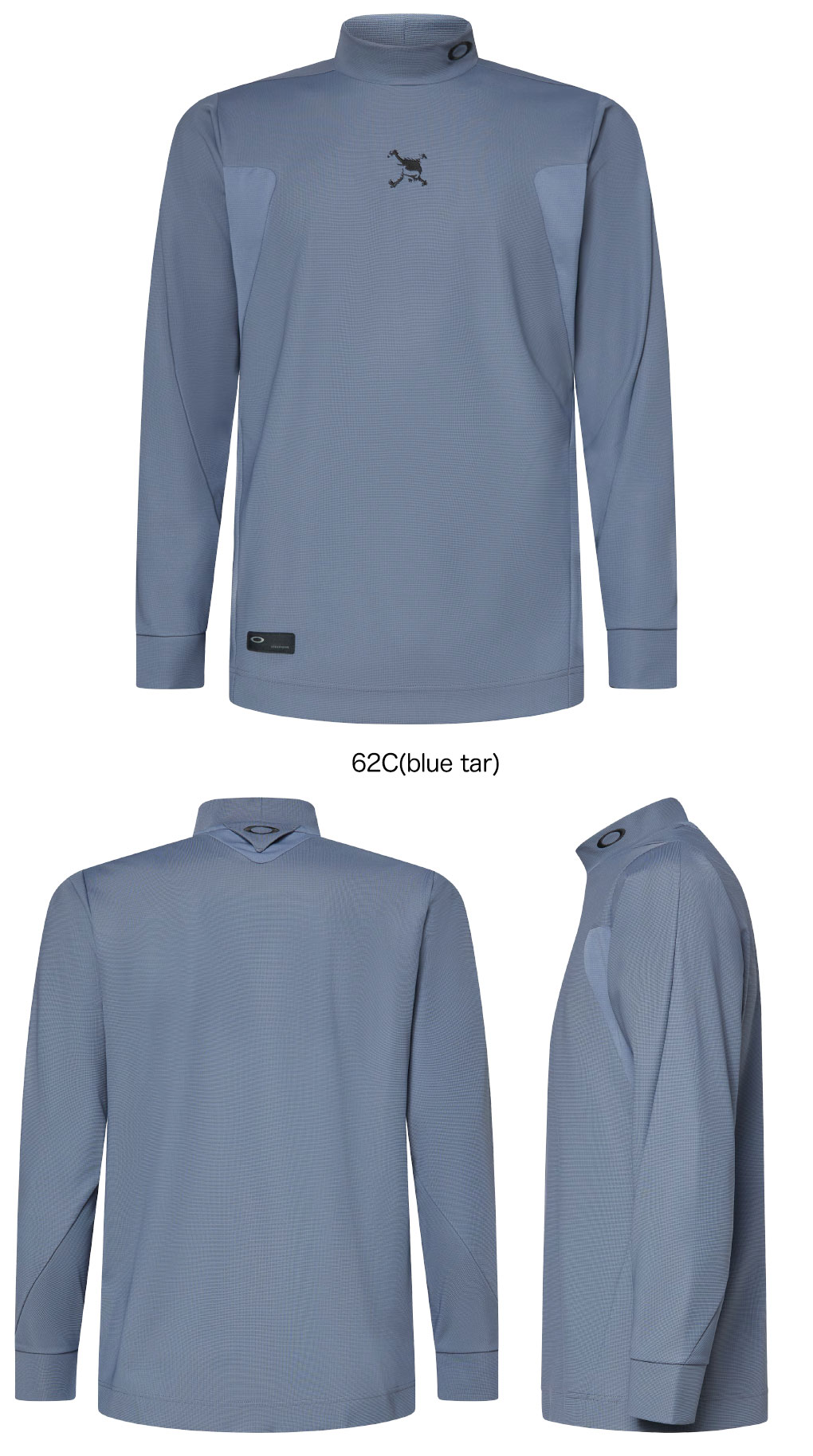 オークリー OAKLEY シャツ Skull Thickness LS Mock Shirt メンズ 長袖 FOA408240 ゴルフ 2025秋冬モデル 日本正規品 OAKLEY（オークリー） シャツ Skull Thickness LS Mock Shirt メンズ