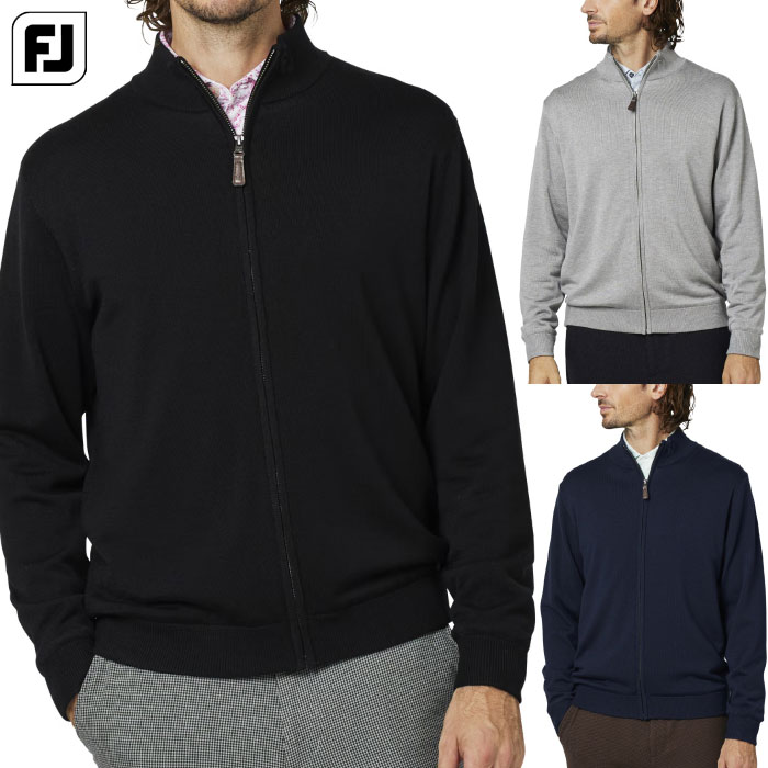 フットジョイ 防風ライニングフルジップセーター FJ-F25-O10 メンズ