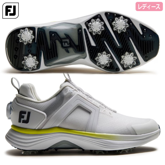�t�b�g�W���C �S���t�V���[�Y WOMEN'S �n�C�p�[�t���b�N�X BOA ���f�B�[�X 98192 �X�p�C�N�V���[�Y �C FOOTJOY 2025�N���f�� ���{���K�i