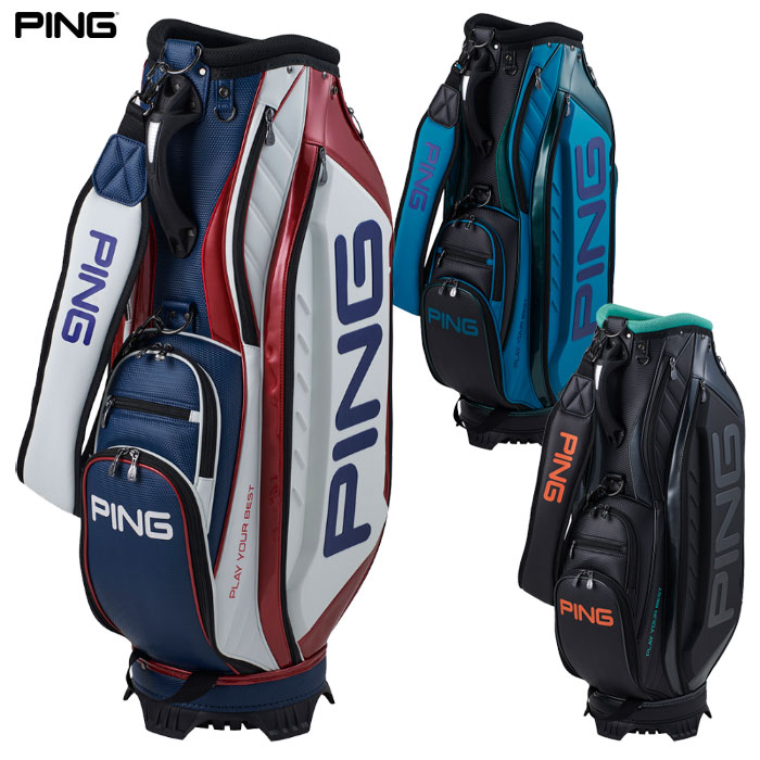 【極美品】PING オーセンティックカート ゴルフ キャディバッグ 9型 現行 極美品】PING オーセンティックカート ゴルフ キャディバッグ 9型 現行