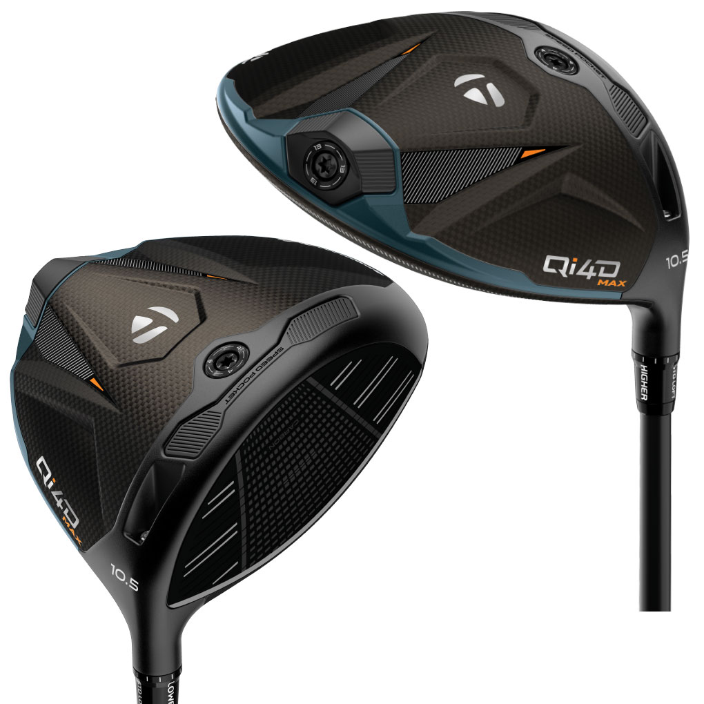 TaylorMade（テーラーメイド） Qi4D MAX DRIVER ドライバー メンズ 右