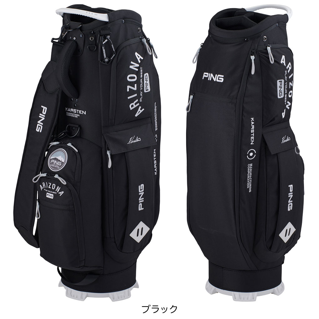 新品2026年NEW☆PINGアリゾナ カジュアルCB-U2503BK CB-U2503 アリゾナカジュアル(ブラック): キャディバッグ│PING ONLINE