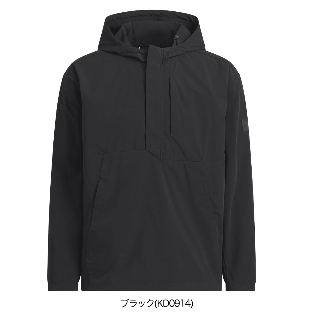 アディダス 接触冷感 撥水 リフレクティブ付き アノラックフーディージャケット WU946 メンズ ゴルフウェア ゴルフ 2026春夏モデル adidas 日本正規品_2
