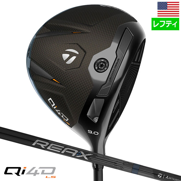 TaylorMade（テーラーメイド） Qi4D LS Driver ドライバー メンズ 左用