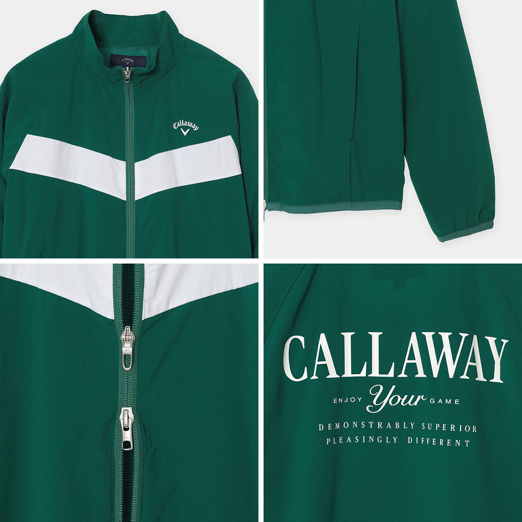 Callaway（キャロウェイ） 8WAYストレッチフルジップブルゾン 長袖
