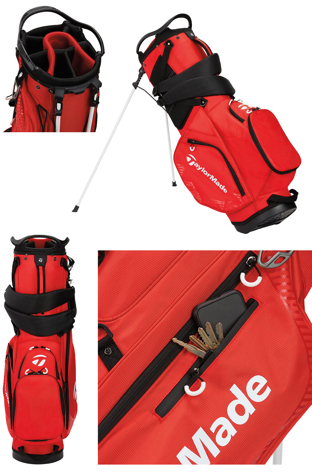 TaylorMade（テーラーメイド） TF531 プロ スタンドバッグ 9.5型 47