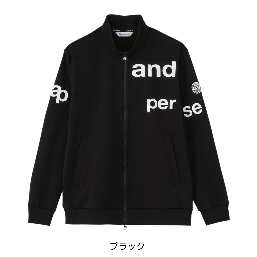 and per se（アンパスィ） ショットスムーザースウェット フルジップ
