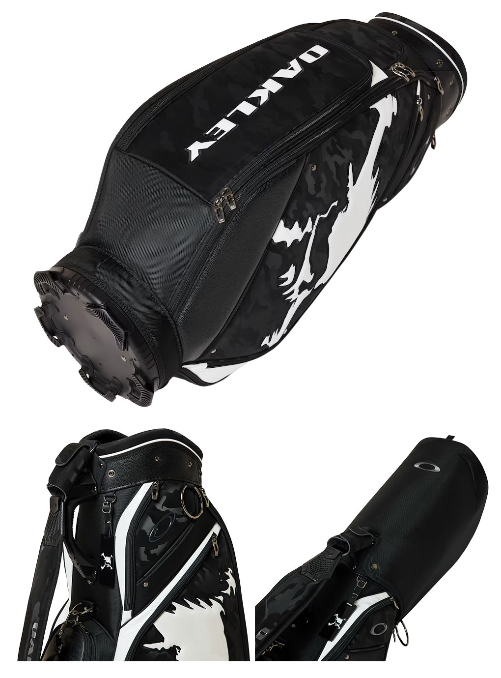 OAKLEY（オークリー） Oakley Skull Golf Bag 18.0 キャディバッグ 9.5