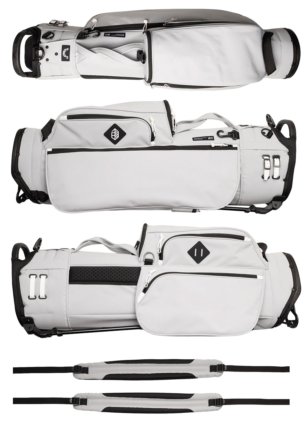 JONES ジョーンズ キャディバッグ Trouper 4.0 スタンドバッグ 5分割