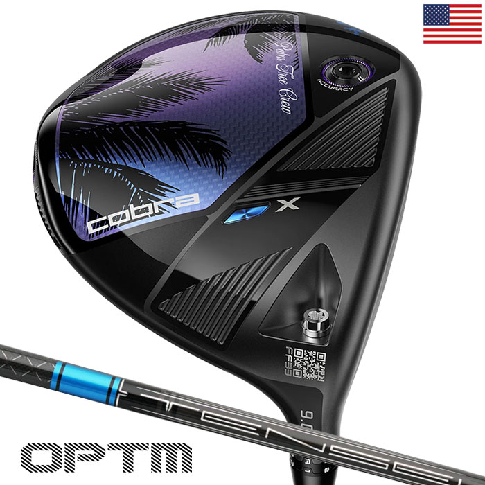 コブラ 2026 OPTM X Palm Tree Crew ドライバー 限定モデル メンズ 右用 Tensei 1K Blue 65 カーボン USA直輸入品 オプティム Cobra ゴルフクラブ 並行輸入