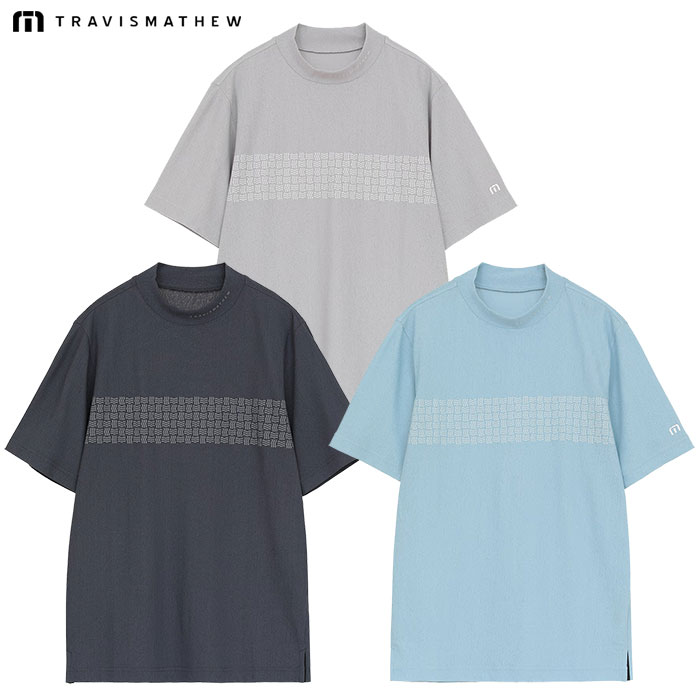 TRAVISMATHEW トラヴィスマシュー ラッセル編み半袖チェストプリント