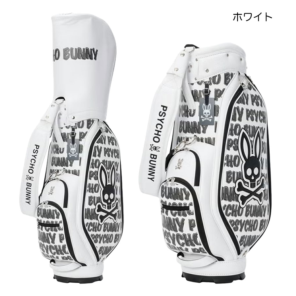 最終値下げ PSYCHO BUNNY カートバック 2026年モデル サイコバニー Psycho Bunny カートキャディバッグ FLAGSHIP 9.0型