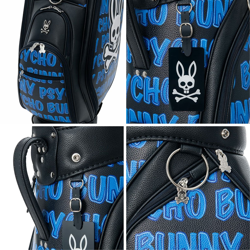 Psycho Bunny（サイコバニー） カートキャディバッグ EXCLUSIVEEDITION