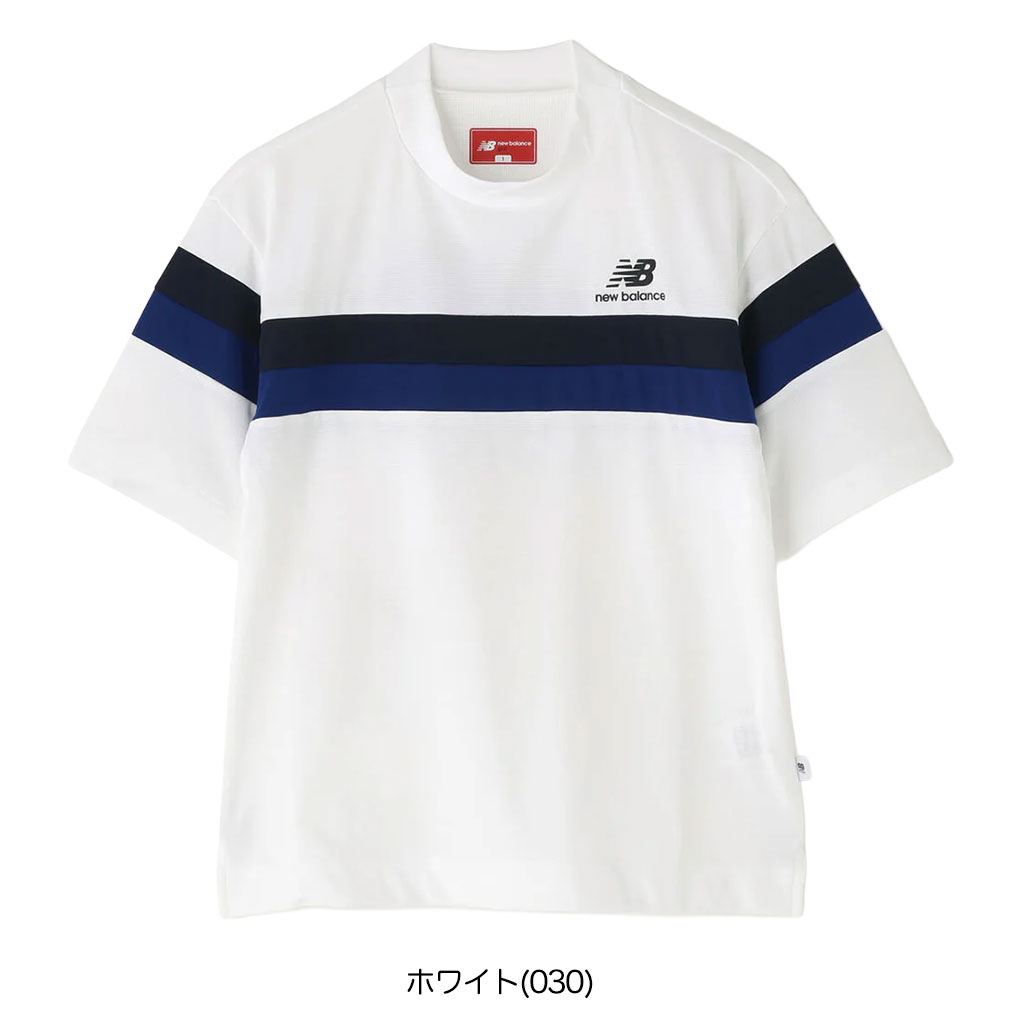 New Balance（ニューバランス） 超速乾 ハーフスリーブ モックネック