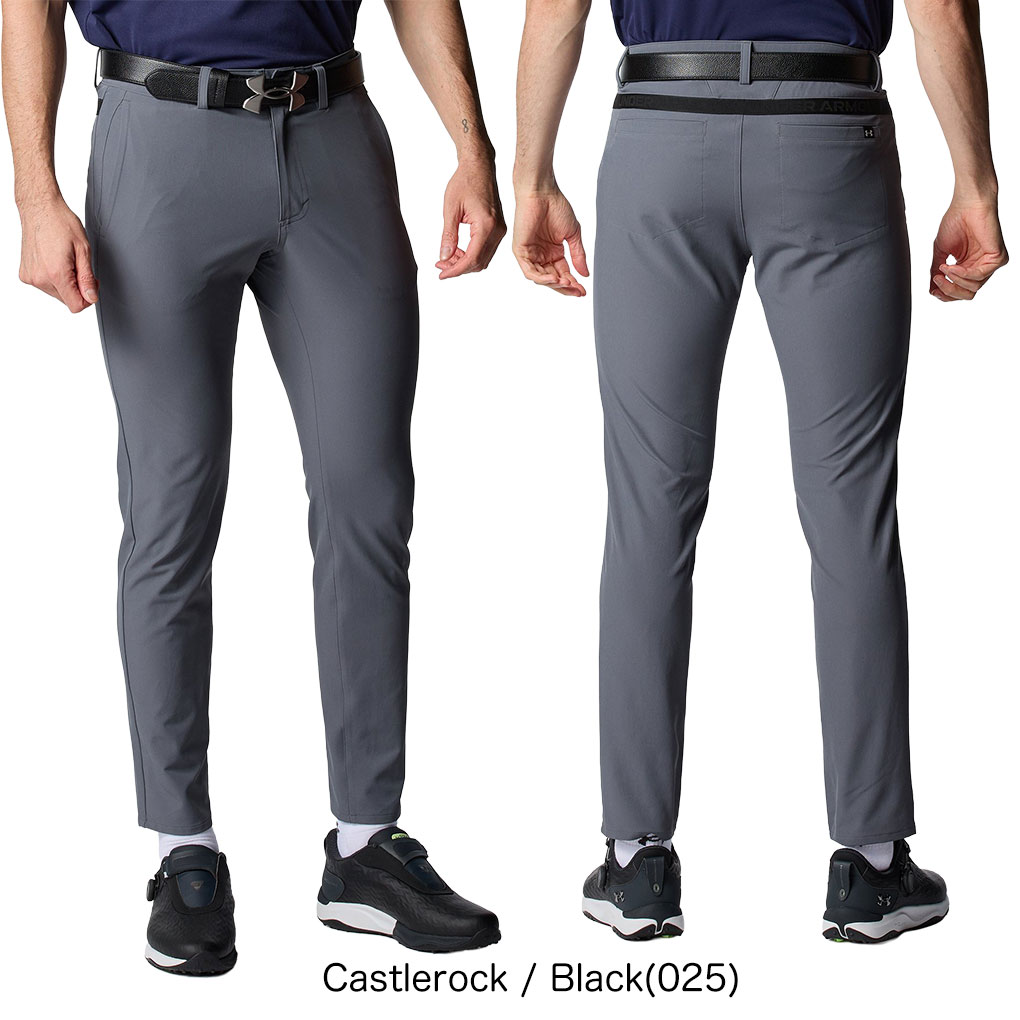 UNDER ARMOUR ゴルフ メンズパンツ（色：ネイビー系）｜メンズウエア
