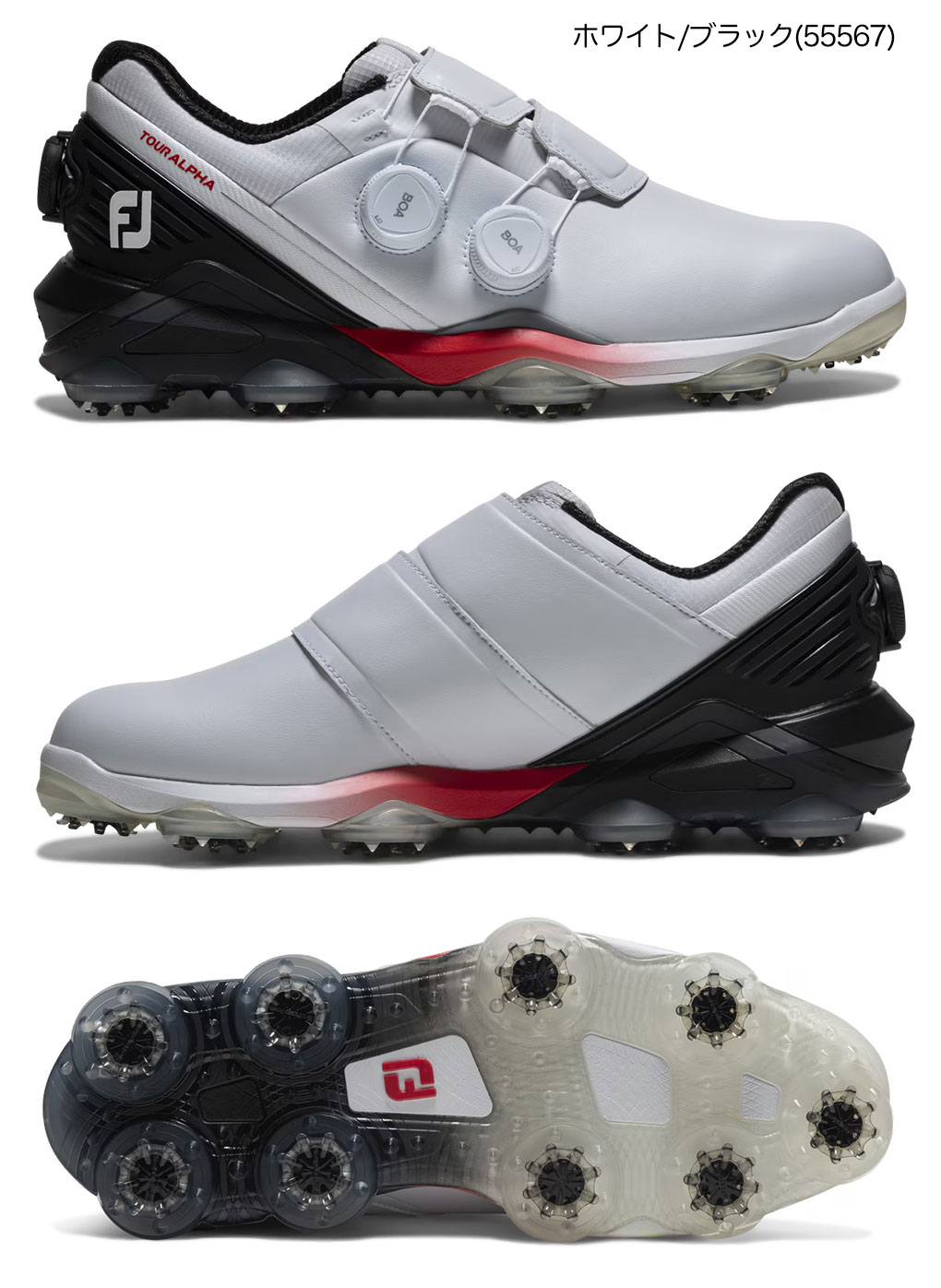 FootJoy（フットジョイ） ツアーアルファ トリプルBOA ゴルフシューズ