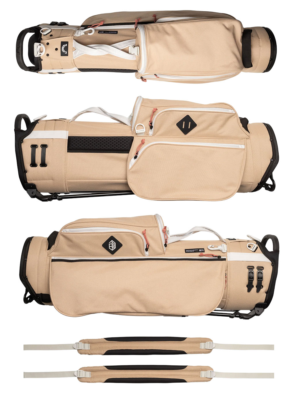 JONES ジョーンズ キャディバッグ Trouper 4.0 スタンドバッグ 5分割
