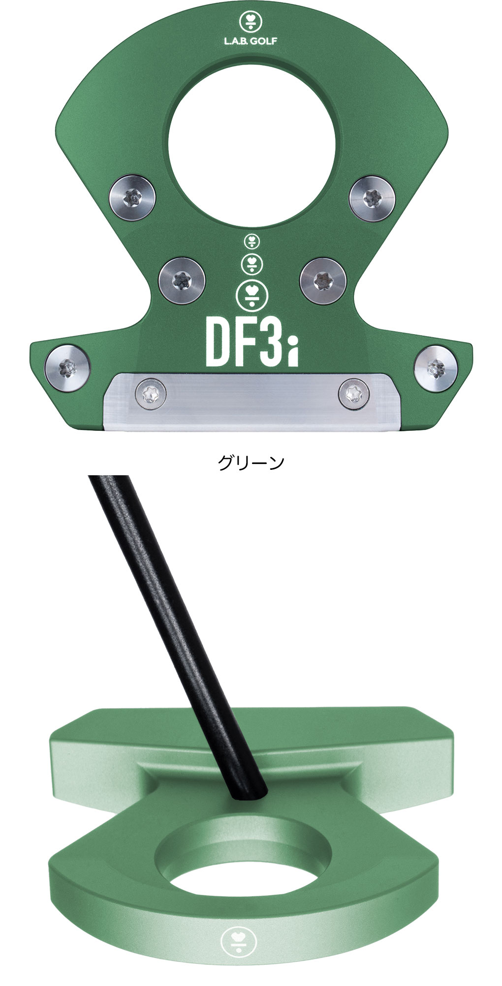 L.A.B. DF3i パター Premium メンズ 右用 ディーエフ ラブ・ゴルフ USA直輸入品 並行輸入の画像