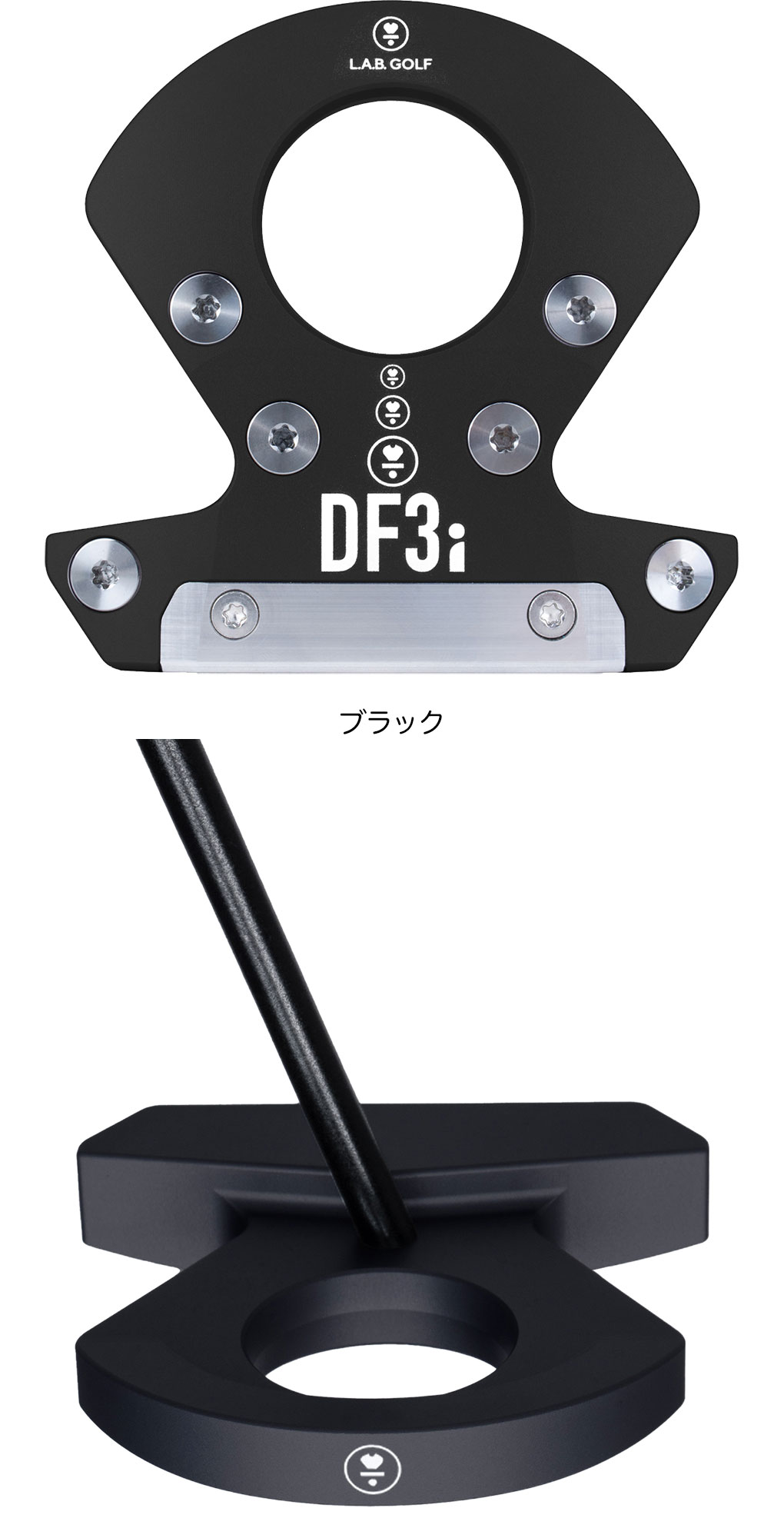 L.A.B. DF3i カウンターバランス パター Premium 中尺 38インチ メンズ 右用 ディーエフ ラブ・ゴルフ USA直輸入品 並行輸入の画像