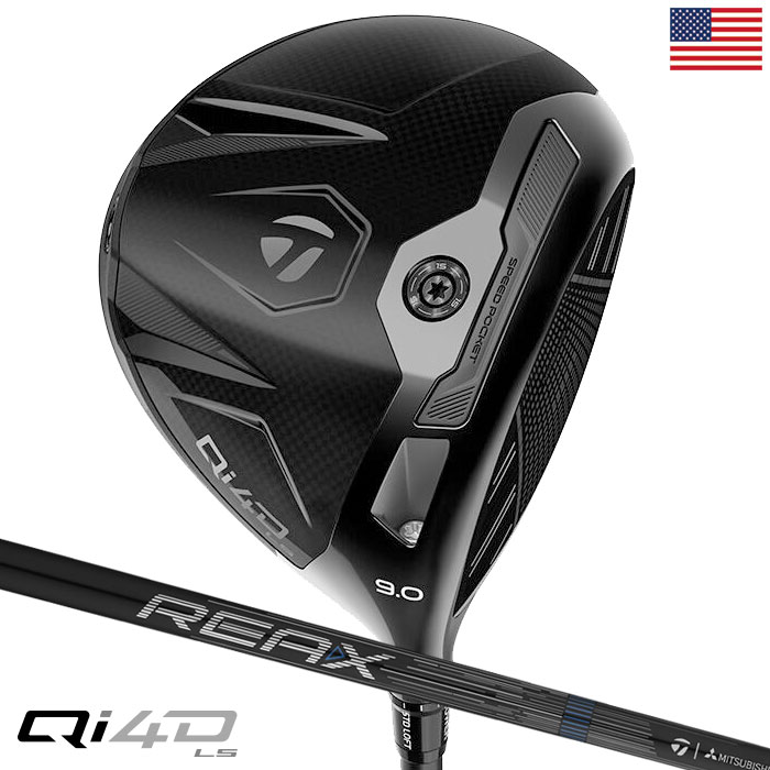 日本仕様 Qi4D Shadowfall 9度 REAX MR 60X TaylorMade（テーラーメイド） Qi4D LS Shadowfall ドライバー メンズ