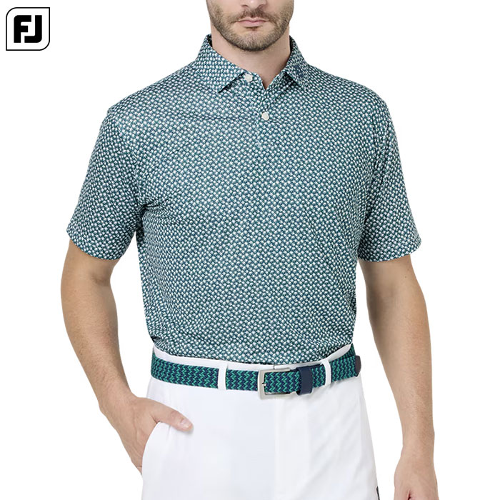 �t�b�g�W���C �t���[�����}�[�N �X�g���b�`���C�������V���c FJ-S26-S02 �����Y �S���t�E�F�A FOOTJOY 2026�t�ă��f�� ���{���K�i