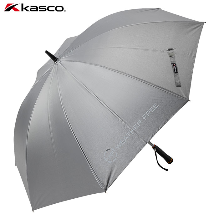 キャスコ ウェザーフリー アルミパウダーコーティング ファン付晴雨兼用傘 WFU-2610B シルバー KASCO 2026年モデル 日本正規品