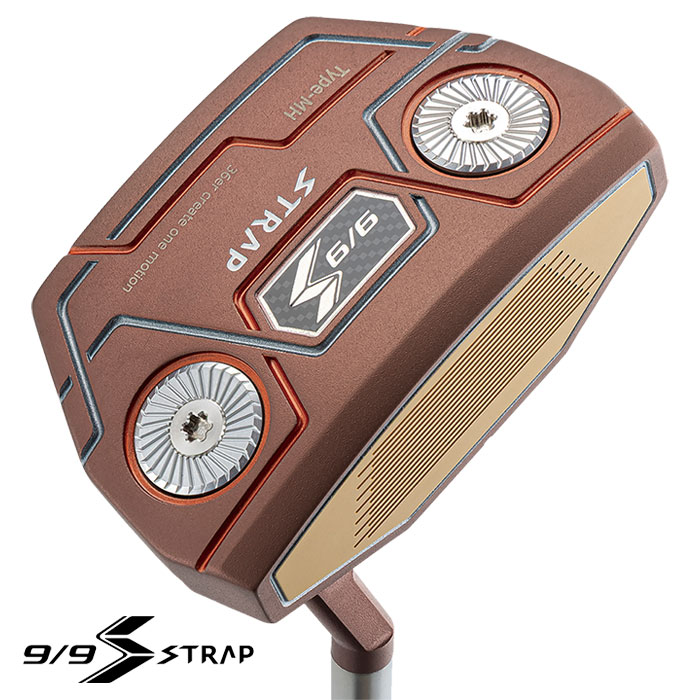 STRAP 9/9 Type-MH パター kasco（キャスコ） 9/9 STRAP PUTTER Type-MH マレットヒール パター