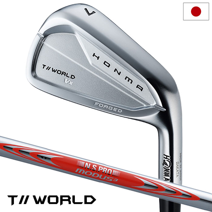 HONMA GOLF（本間ゴルフ） T//WORLD TOUR Vx アイアン 5本セット(#6