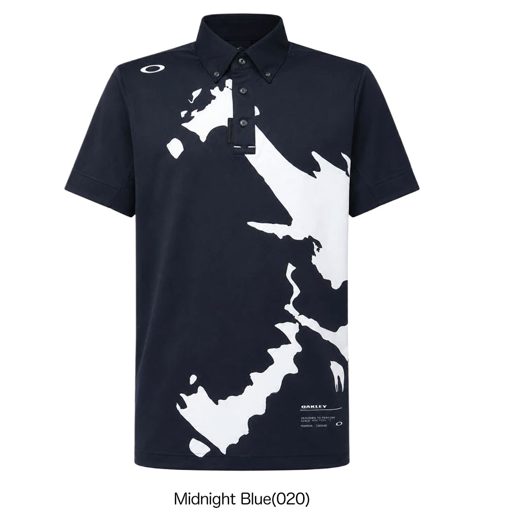 OAKLEY（オークリー） ポロシャツ SKULL STATEMENT BOLD SHIRT メンズ