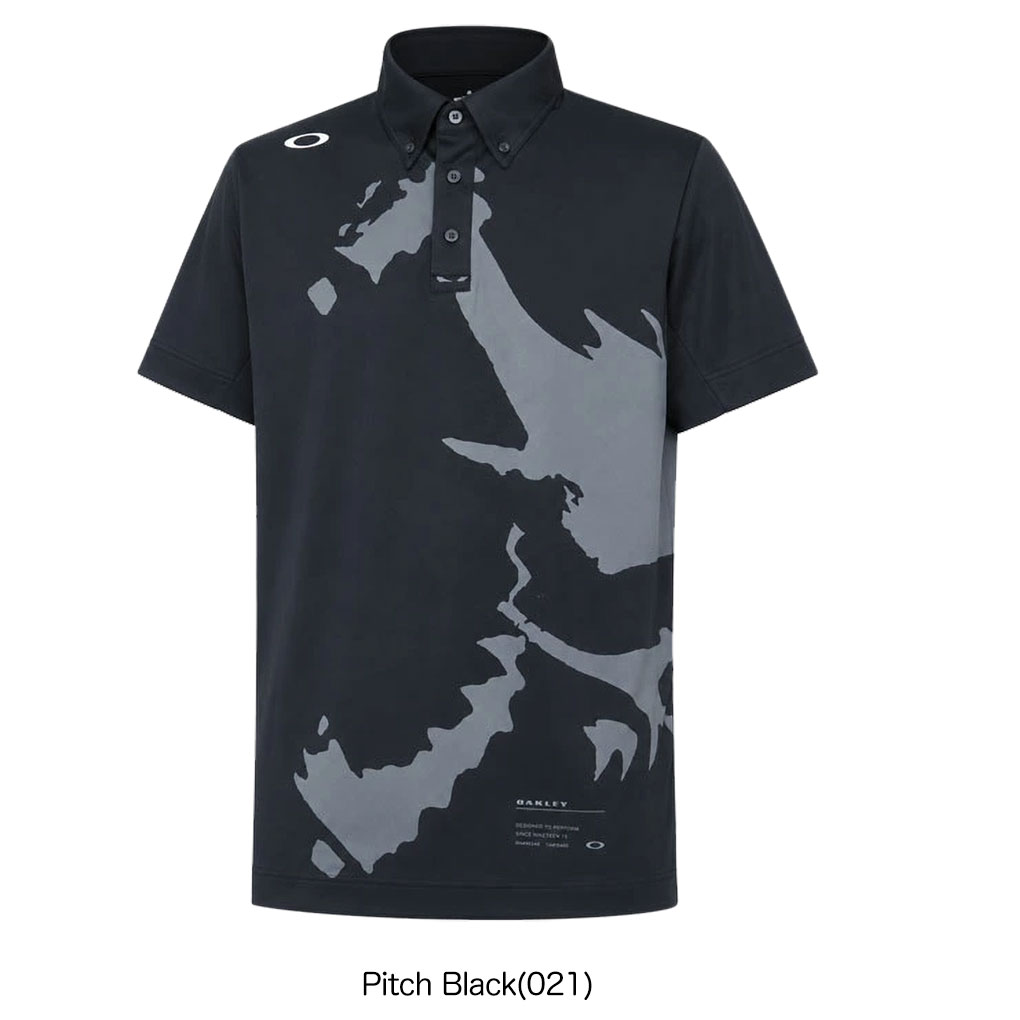 OAKLEY（オークリー） ポロシャツ SKULL STATEMENT BOLD SHIRT メンズ
