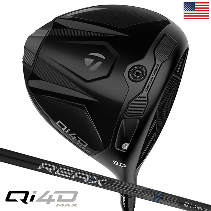 TaylorMade（テーラーメイド） Qi4D DRIVER ドライバー メンズ 右用