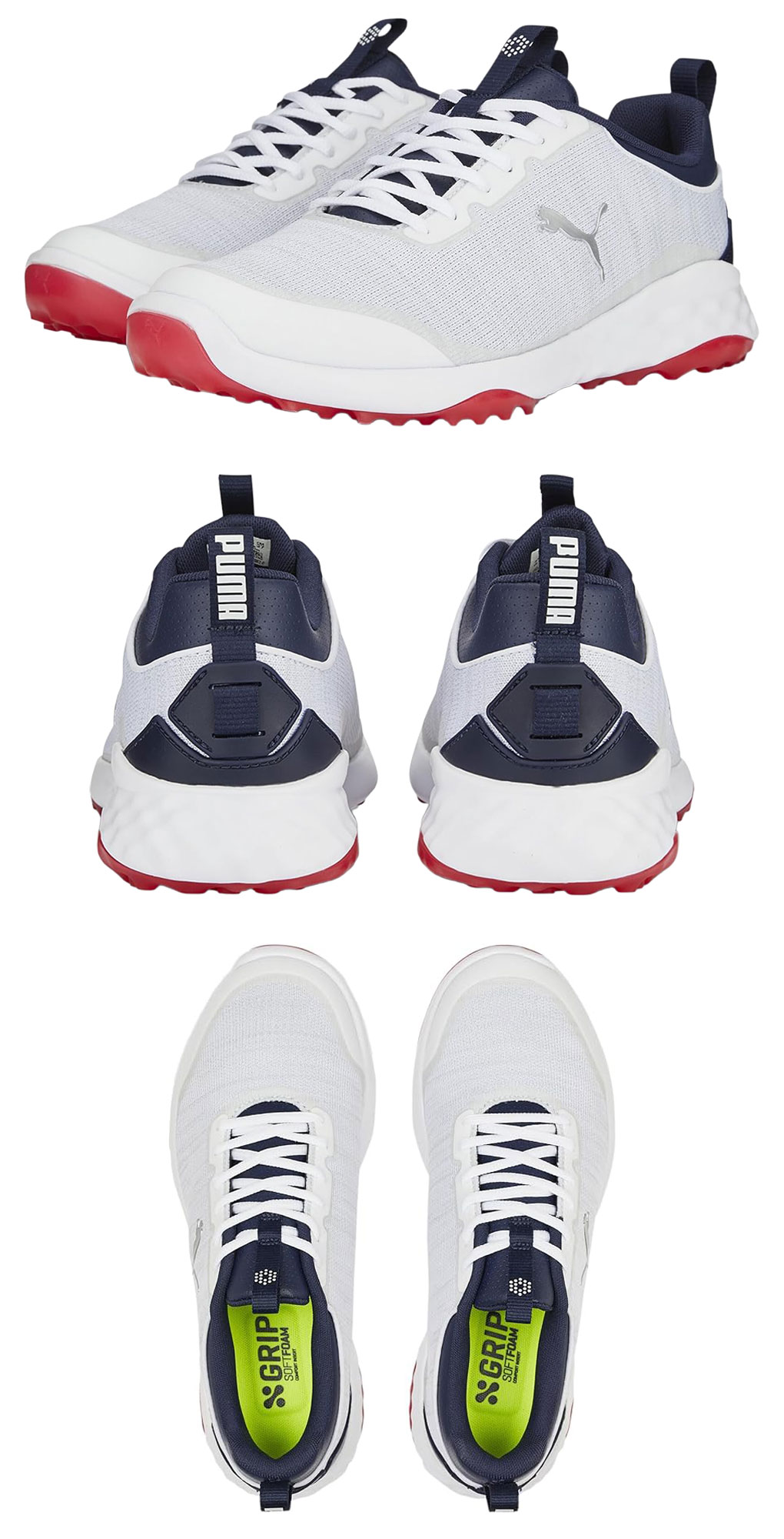 PUMA ゴルフシューズ（色：レッド系）｜ゴルフ｜スポーツ 通販 - Yahoo