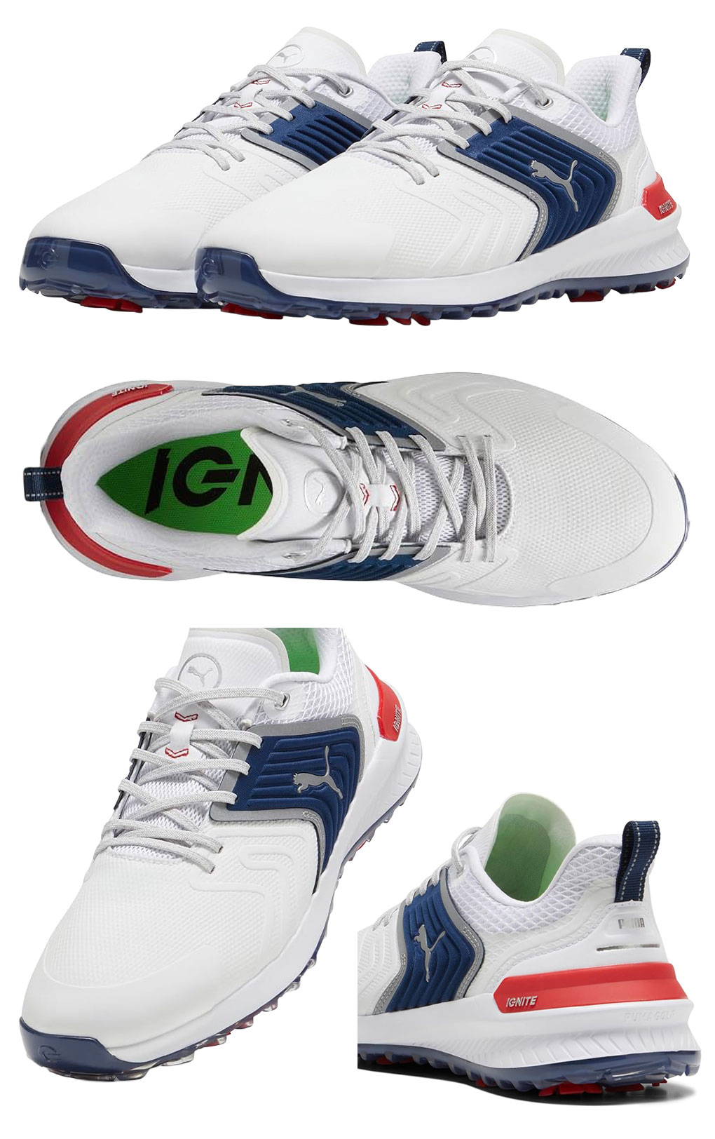 PUMA ゴルフシューズ（色：レッド系）｜ゴルフ｜スポーツ 通販 - Yahoo