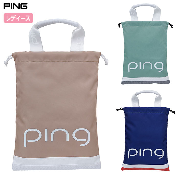 PING ピン GB-L2519 カジュアルシューズバッグ レディース バッグ ゴルフ 2026年モデル 日本正規品
