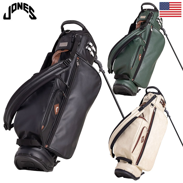 JONES ジョーンズ キャディバッグ Trouper 4.0 Heritage スタンド