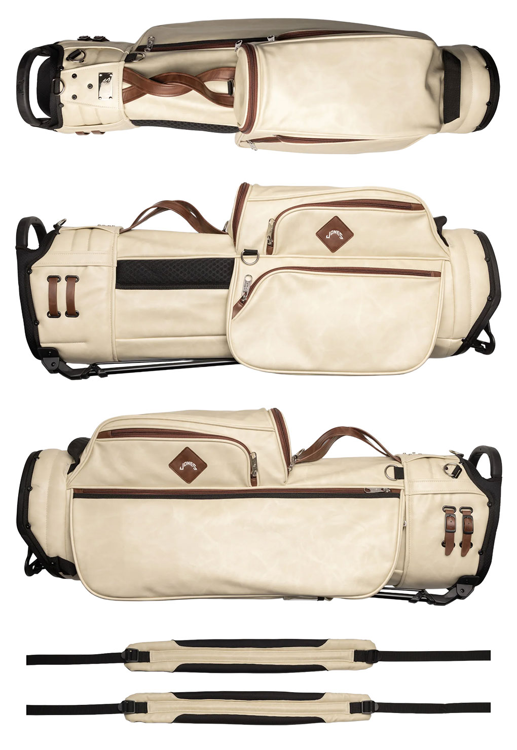 JONES ジョーンズ キャディバッグ Trouper 4.0 Heritage スタンド