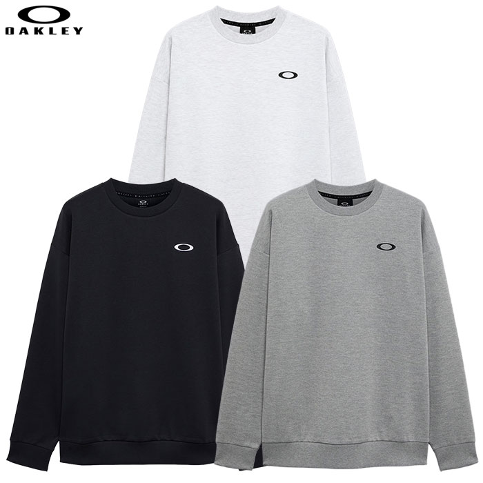 オークリー OAKLEY フリース Re-Foundational Fleece Crew 1.0 メンズ 長袖 FOA409504 ゴルフ ウェア 2026秋冬モデル 日本正規品