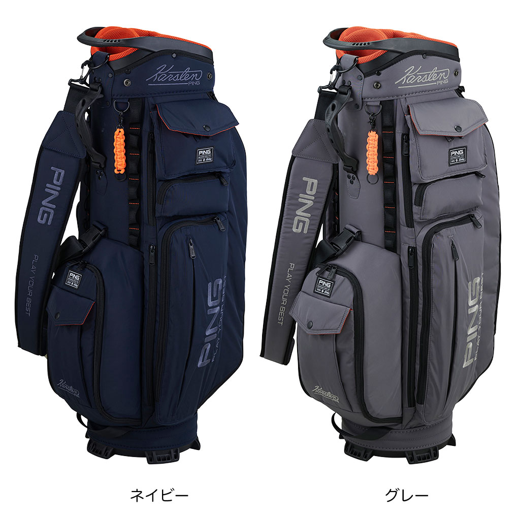PING 軽量ゴルフバッグ スタンド付き ブラック PING キャディバッグ（種類：スタンド式）｜ゴルフ用バッグ｜ゴルフ